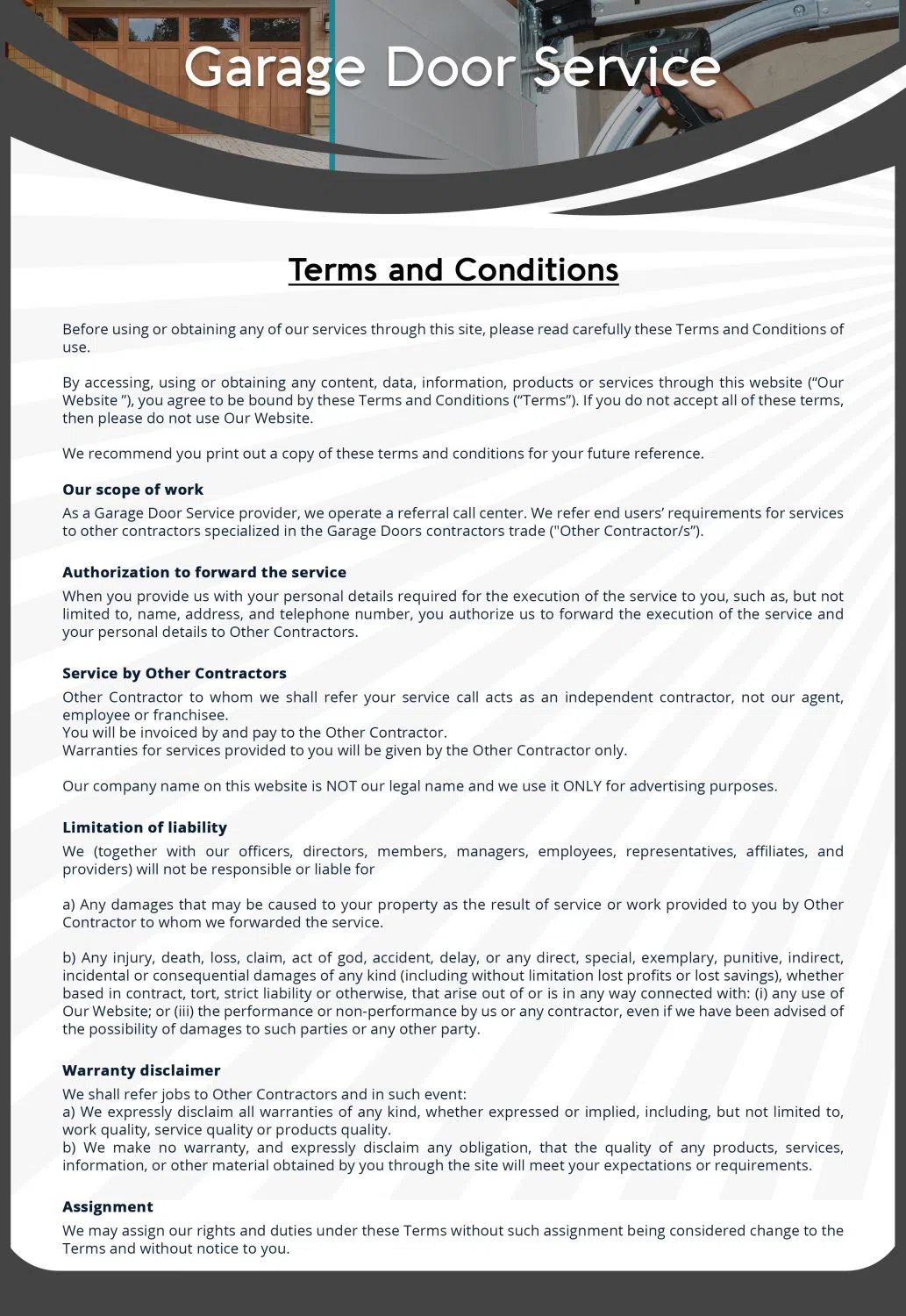 Interstate Garage Door Service Henderson, NV 702-508-3601